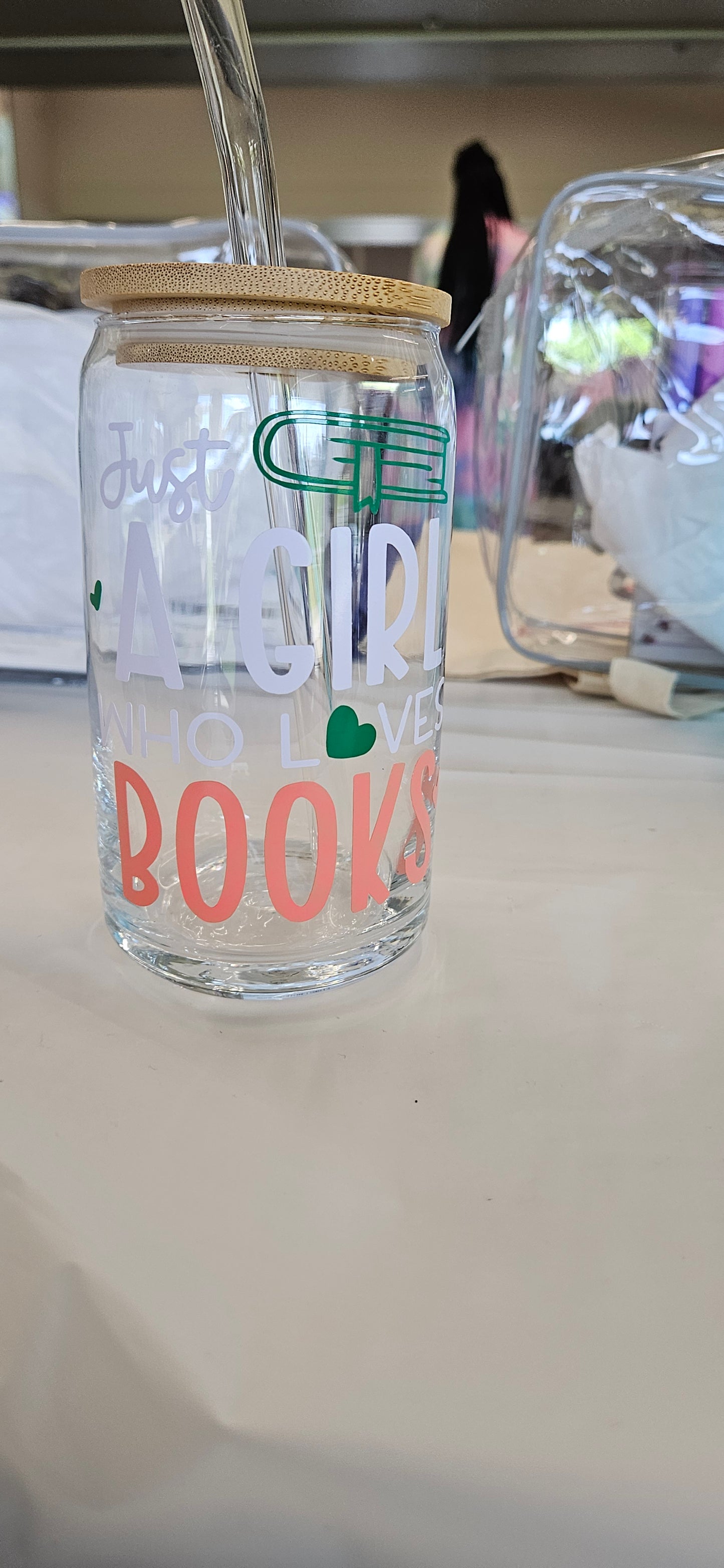 Pink & Green Tumbler